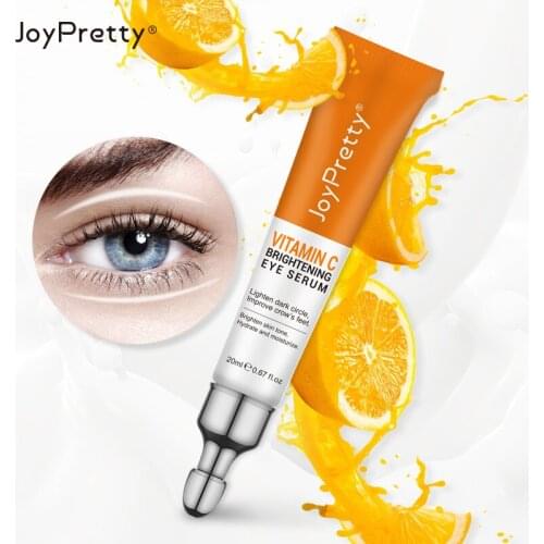 1PCS VC Eye Cream Firming Skin Care Anti-Puffiness Anti-Aging Wrinkle Dark Circles Deep Hydration Eye Serum Cream TSLM2