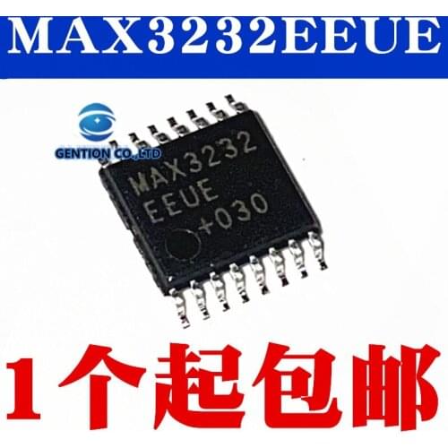 5PCS MAX3232EEUE MAX3232 TSSOP-16 RS-232 interface to send and receive in stock 100% new and original