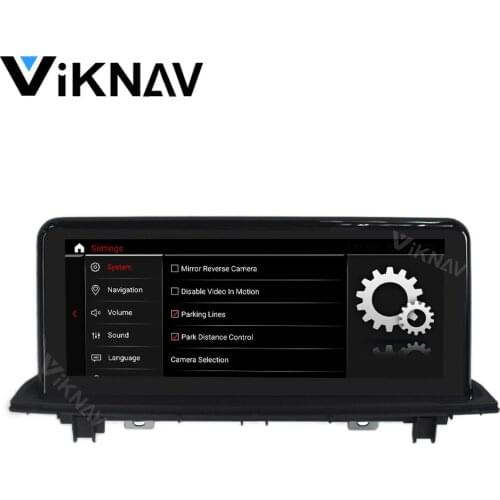 Car stereo 2din android autoradio For BMW X1 F48 NBT 2016-2017 Car radio multimedia player Stereo receiver touch screen GPS