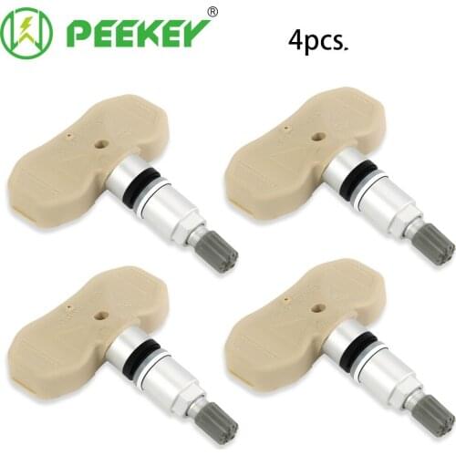 Tire Pressure Monitoring Sensor TPMS Sensor 4PCS 15114379 For Cadillac Chevrolet 2005-2006