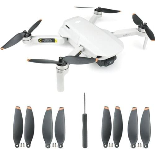 For DJI Mavic Mini 2 8pcs Propeller Helices Drone Accessories 4726F Props Replacement Blade Wing Fans Combo Black Silver Gold