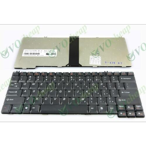 New Laptop keyboard for Lenovo 3000 C100 C200 F31 G430 N100 N200 Y430 Black US Version - 25-007696