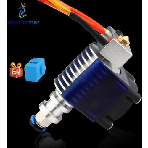New Upgraded V5 Bowden Extruder Printing Head 12V/24V 0.4mm Remote J-head Hot End For 1.75mm Filament 3D Printer Printing Parts