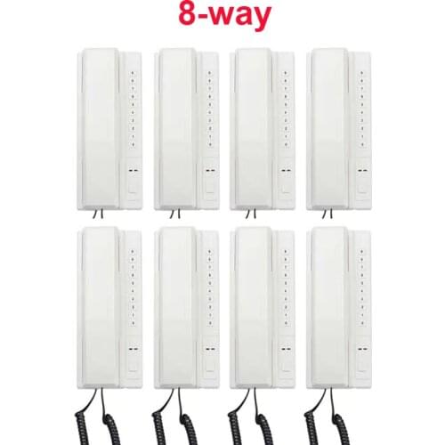 New Wireless Secure Telephone Intercom Interphone Handsets Expandable 8-way for Warehouse Office interphone maison home phone
