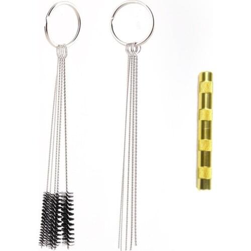 11Pieces Airbrush Spray Gun Brush Airbursh Accessories Clean Brush Pick Accessories For Airbrush