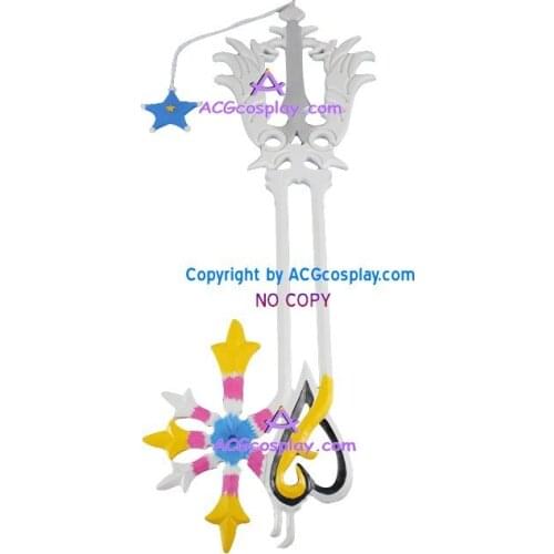 Kingdom Hearts Oathkeeper Keyblade cosplay props PVC made ACGcosplay
