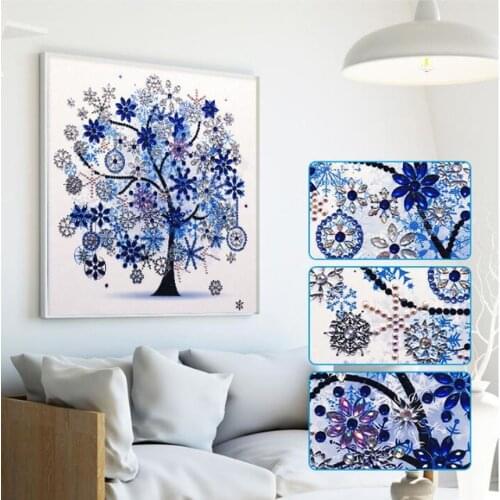 Snow tree Special Shaped Diamond Painting crystal Rhinestones 5D DIY Diamond Embroidery Home Decor drill cross stitch kits gift
