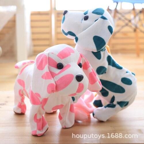 Smart Electric Dalmatians 80 Music zou lu gou Doll Plush Toys Creative ChildrenS Educational Toy