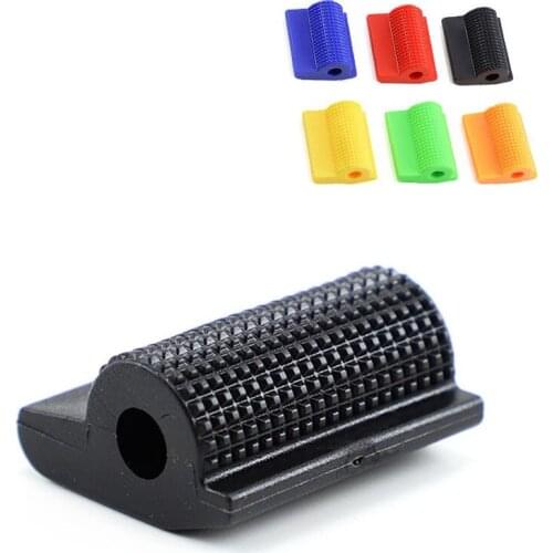 Universal Motorcycle Shift Gear Lever Pedal Rubber Cover Protector Foot Peg Toe Gel Universal Motorcycle Stop rod rubber sleeve