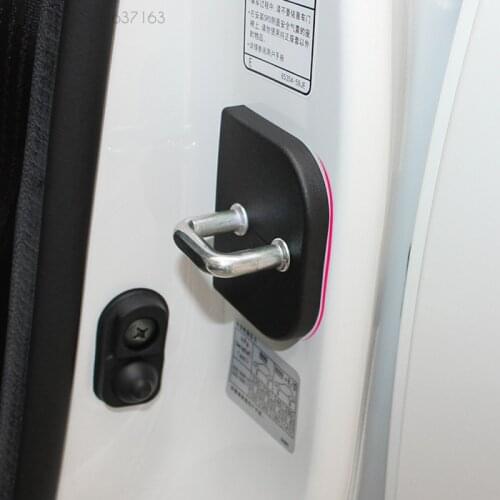 Car Door Lock Cover Protecting Cover Fit For Suzuki SX4 S-Cross Jimmy Splash Swift Alto(09-13) Geely GX7 SX7 4 Pcs/Set