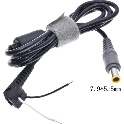 DC 7.9x5.5mm Male Plug Power Jack Charger Connector Cable Cord For Lenovo Thinkpad E420 E430 T61 T60p Z60T T60 T420 T430 Laptop