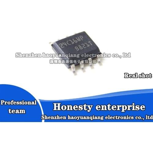 10PCS Original authentic patch M24C16-WMN6TP 24C16WP SOIC-8 EEPROM I2C interface chip