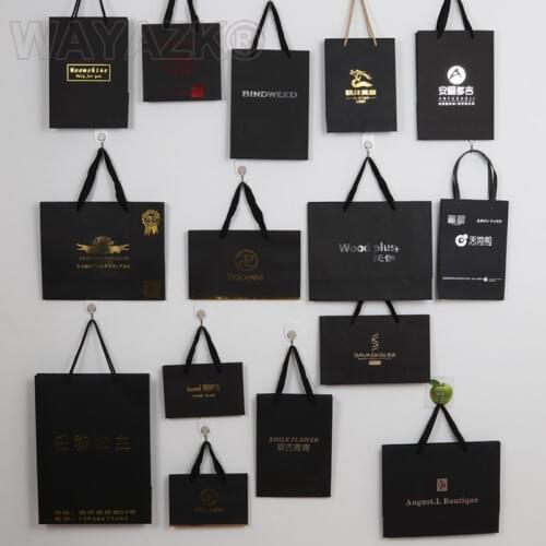 1000PCS/lot) Personlized custom gift paper bag logo