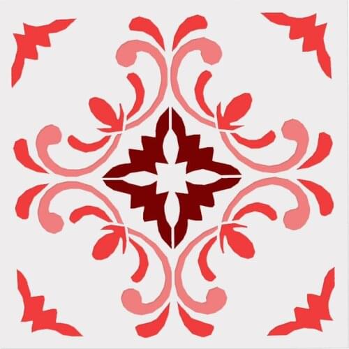 13*13 Creative pvc Layering Stencils for DIY Scrapbooking/photo album Decorative Embossing DIY Paper Cards Crafts