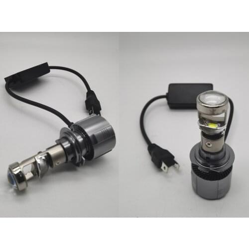 2pcs H7 Mini Bi LED Projector Lens H4 LED High Low Beam Lamp 12000LM Car Headlight Bulbs HB3 9005 HB4 9006 H11 H8 Auto Lights