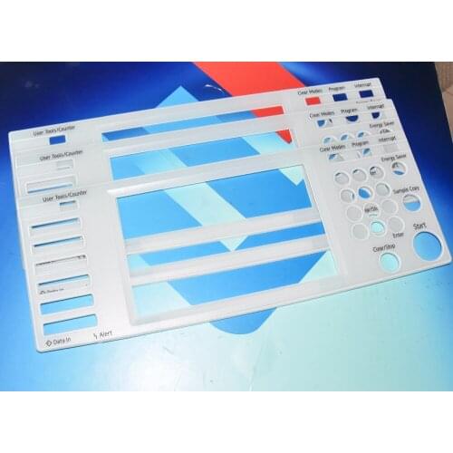 5* Compatible for Ricoh Aficio 1060 1075 2060 2075 MP6500 7500 8000 Operations Console Panel Plastic panel Copier Display Cover