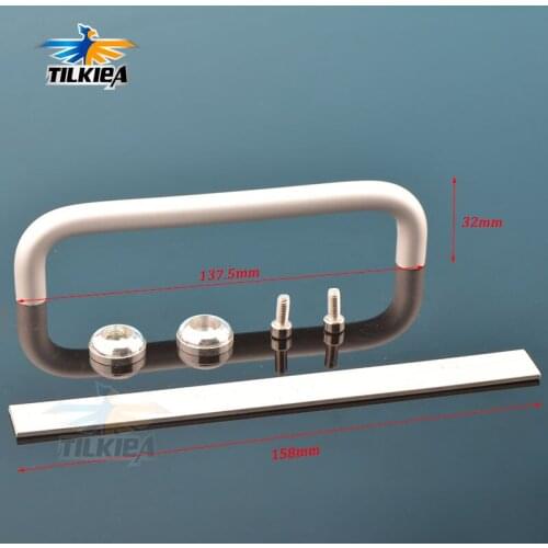 ALUMINIUM Side Handle For rc 1.2-1.4 Meter model boat Handle Length 128mm
