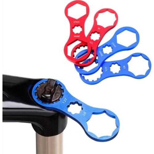 Aluminum Bicycle Front Fork Repair Tool For SR Suntour XCR/XCT/XCM/RST MTB Bike Front Fork Cap Wrench Disassembly Tools for Bike