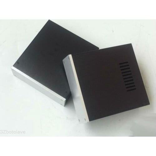Free ship S2207 Aluminum Preamp Chassis Headphone Case Power Amplifier Enclosure DAC Box