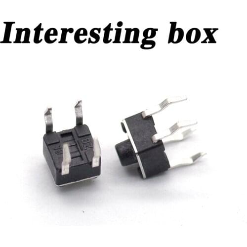 Free shipping TS-C016 touch switch 4.5*4.5*3.5-10 pin vertical micro button DIY handmade accessories