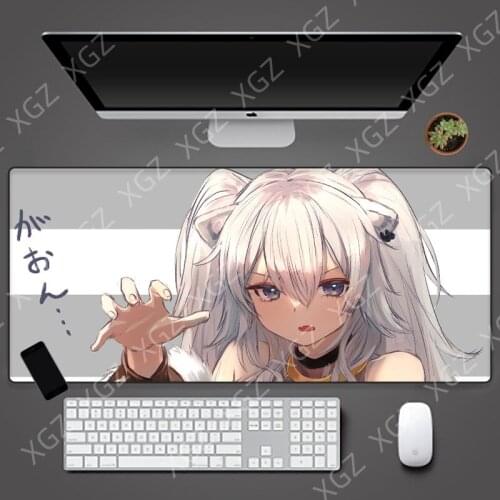 Yuzuoan XL Anime Sailor Large Seam Mouse Pad PC Gamer Notebook Computer Pad High Quality Durable Desktop Desk Washable