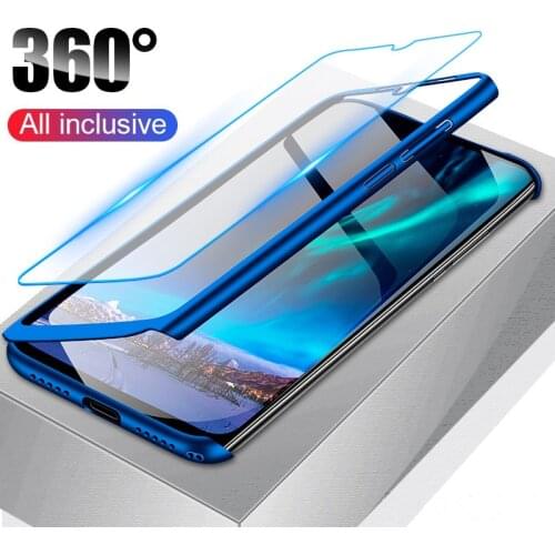 Luxury 360 Full Body Cover Phone Case For Huawei Mate 20 Lite 20X 10 Pro Case For Huawei Mate 9 Pro 8 shockproof Case With Glass