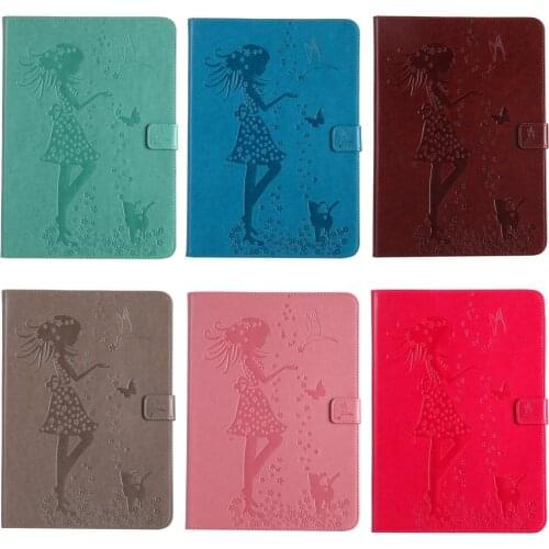 Cat and Tree Wallet pu leather case for Samsung Galaxy Tab A A6 10.1 2016 T585 T580 SM-T585 T580N SM-T580 10.1'' Tablet Cover