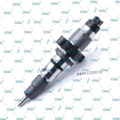 ERIKC Fuel Tank Injector Original Rail Inyector 0 445 120 018 Inyectores Common Rail 0445 120 018 Injector 0445120018 for bosch