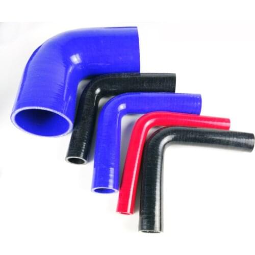 ID80mm-id102mm 90 Degree Silicone Hose Bend Pipe Elbow Air Water Boost Intercooler