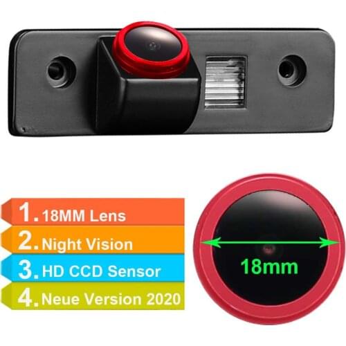 HD 170 Degree CCD Night vision Rearview back reverse camera for VW Skoda Octavia RS 1Z Mk2 Facelift Superb2 Fabia Roomster Tour