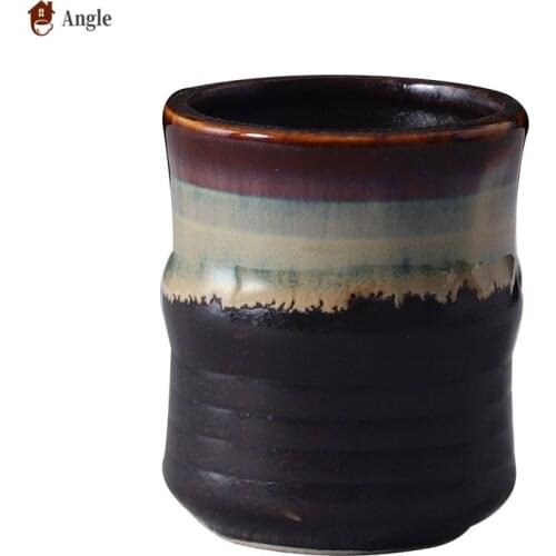Japanese Style Stoneware Ceramic Hand-painted Coffee Mug Water Cup Kungfu Teacup Cuisine Drinkware