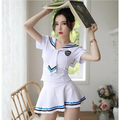 Halloween Female Cosplay Sexy Mini Skirt Uniform Sailor Suit Japanese Korean Version Girls Jk Cute Student School Costume