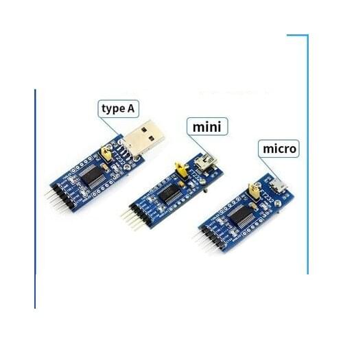 Ft232 Module USB to Serial Port USB to Ttlft232rl Communication Module Brush Board Interface Optional