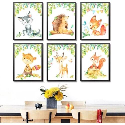 New Diamond Painting Kindergarten Kids DIY Cartoon Animal Name Custom Diamond Embroidery Baby Wall Painting Room Decoration Gift