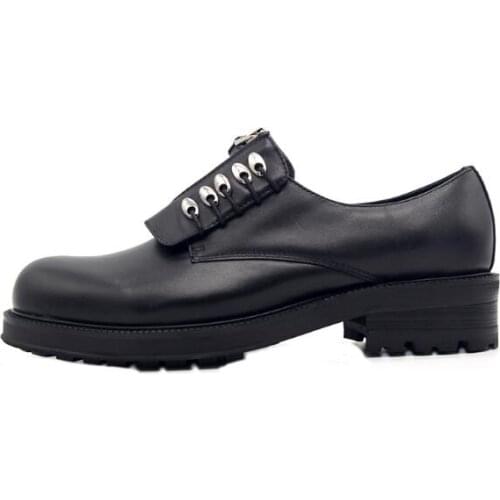 New formal handmade retro men shoes black round toe wedding shoes for men zip genuine leather fashion party shoes