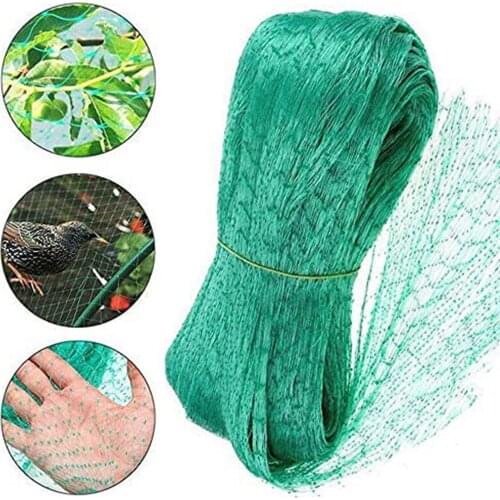 Newest Arrival Garden Bird Protective Netting Reusable Mesh Fruit Tree Scaffolding Net for Fruits Vegetables Plants Green