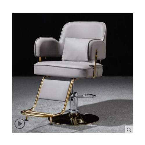 Hairdressing chairs can be lifted. Hairdressing chairs, barber shops, hair salons, hair cutting and beauty chairs, barber chairs