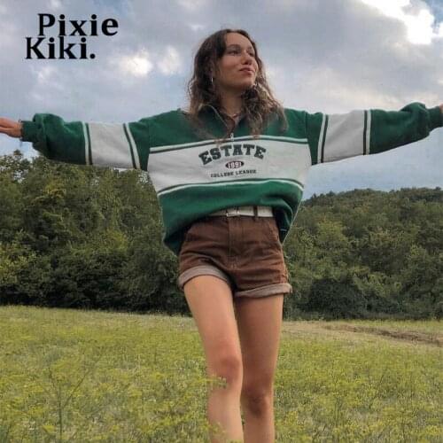 Женские толстовки с надписями PIXIEKIKI China At AliExpress