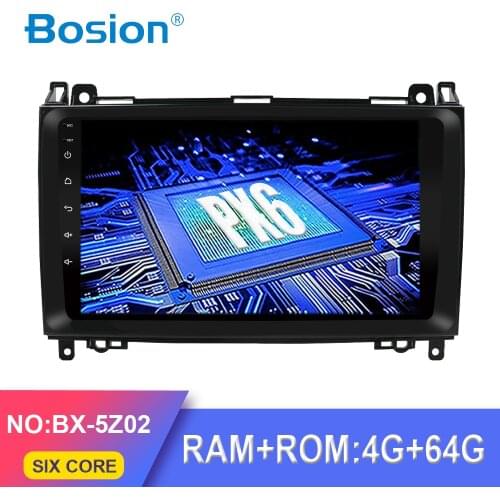 PX6 4G+64G Android 10 For Mercedes Benz Sprinter B200 W209 W169 W169 B-class W245 B170 Vito W639 2 DIN Car DVD player Radio GPS