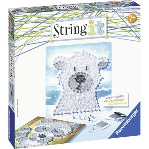 RAVENSBURGER 18054 STRING IT MIDI polar bear and bear washer