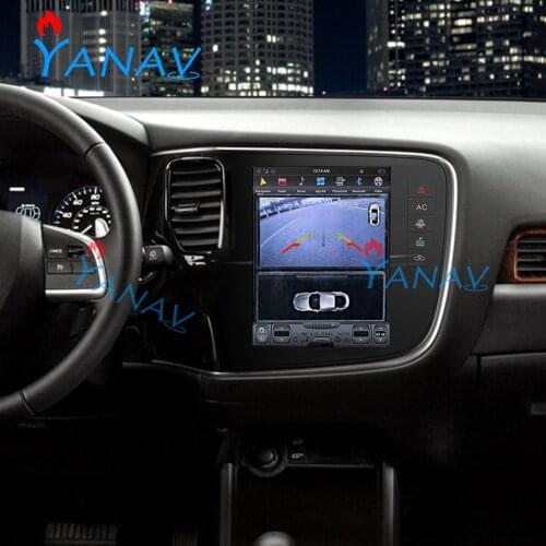 Tesla style Touch Vertical car multimedia player GPS navigator For-Mitsubishi OUTLANDER 2016-2019 Android Support carplay