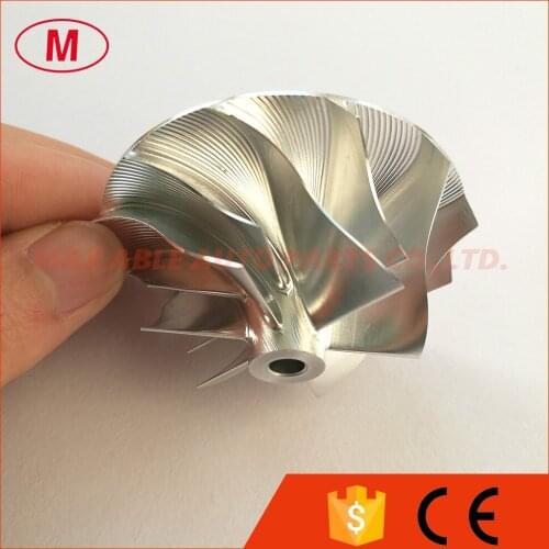 TD04HL 13T Turbocharger Aluminum 2024/Milling/Turbo Billet Compressor wheel 40.61/56.02mm 6+6 blades for 49377-04200 Turbo CHRA