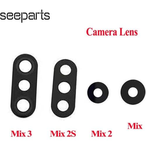 For Xiaomi Mi Mix 2 3 Rear Camera Lens Back Main Camera Glass Cover Mix 2s Camera Lens Replacement