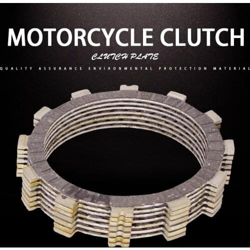 1Set 6 Pcs Clutch Disc Friction Plates Motorcycle Engine Accessories Clutch Plates For Suzuki GSF250 74A 73A 72A 913 Bandit 250