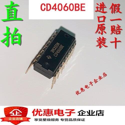 100% Original New 10pcs/Lot CD4060BE DIP16