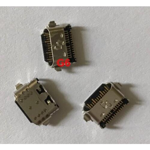 100pcs/lot For Motorola Moto G6 G6 Plus usb charge charging port connector plug dock socket Replacement
