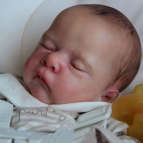 16inch Reborn Doll Kit Premie Size Pip Sleeping Baby Unfinished Doll Parts Diy Blank Doll Kit Diy Toy Gift Drop Shipping