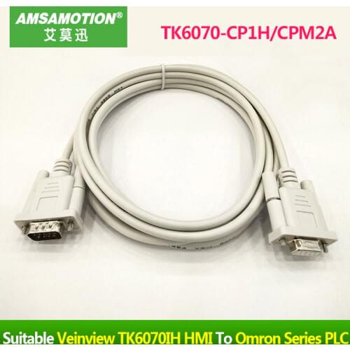 TK6070-CP1H/CPM2/CQM1 Suitable Weinview TK6070iH IK IP HMI Touch Panel Connect Omron CP1H/CS/CJ Series PLC