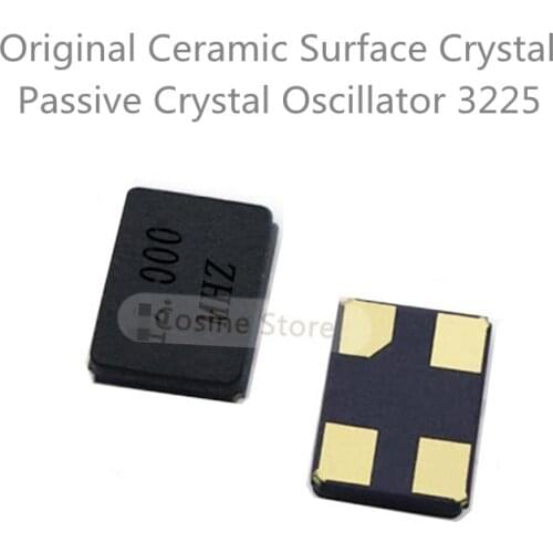 50 Pcs/Lot 3225 32MHZ 32.000MHZ Quartz Resonator 3.2x2.5mm Passive Crystal Oscillator Original Ceramic Surface SMD4