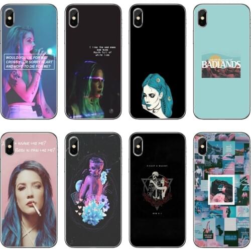 Halsey Colors Lyrics Badlands Accessories phone Case For iPhone 12 11 Pro Max XS Max XR X 8 7 Plus 6 6S Plus 5 5S SE 2020
